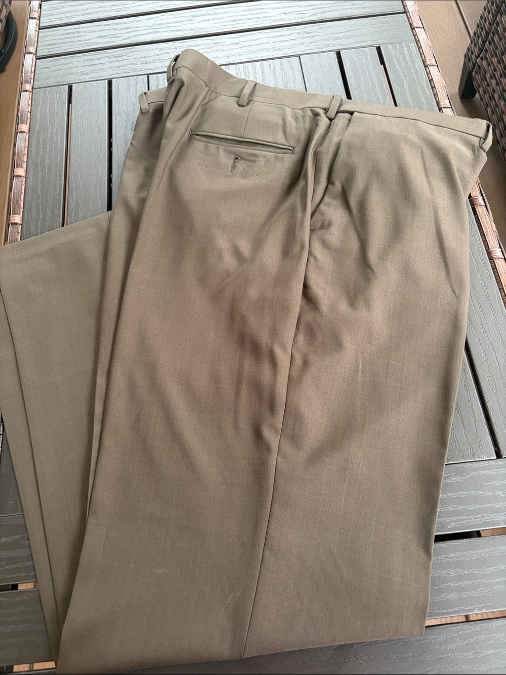 Haggar Men's Dress Pants in Brown